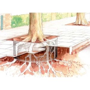 Deeprootplaten light 60x60 -